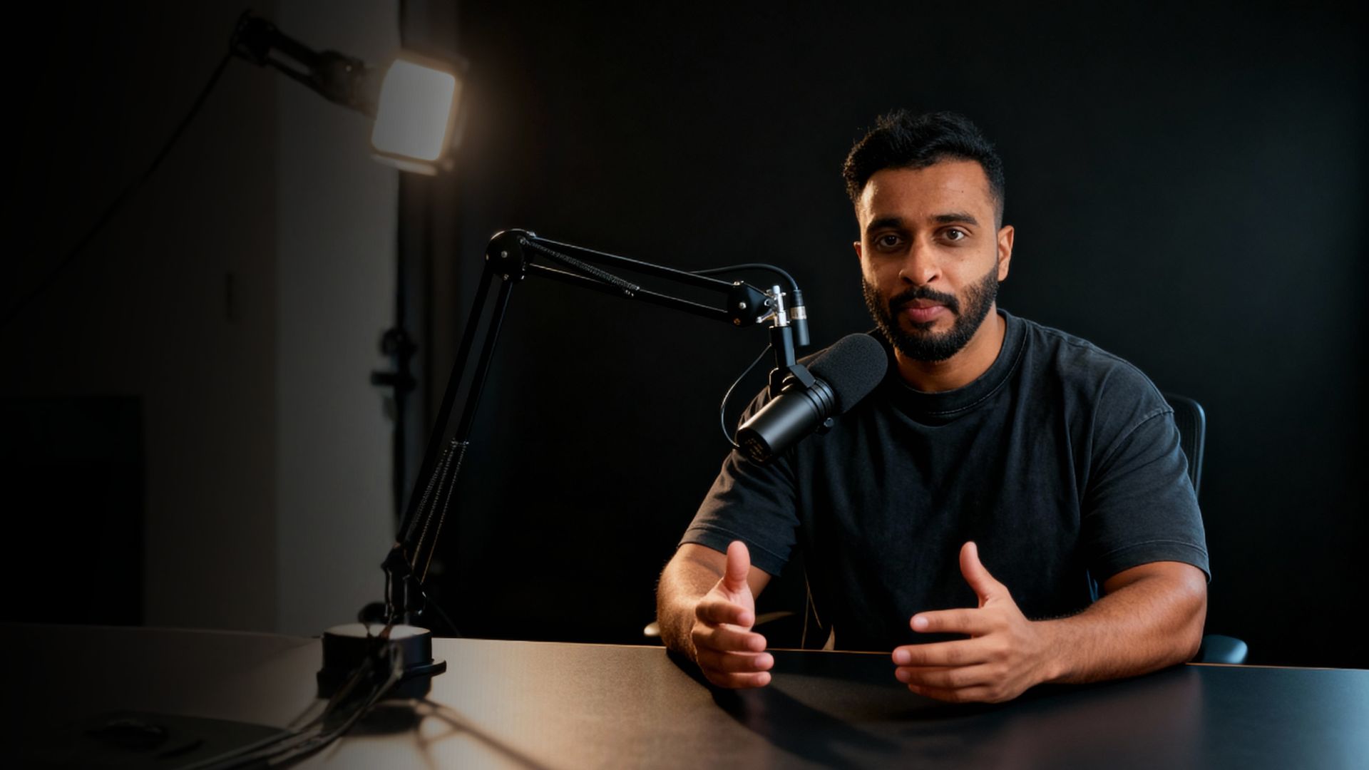 Mannan — founder of Finastic, in his studio