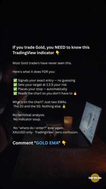 Reel by Finastic Trading: gold trading setup on the charts